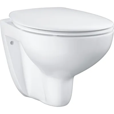 Подвесной унитаз с сиденьем с микролифтом Grohe Bau Ceramic 39351000