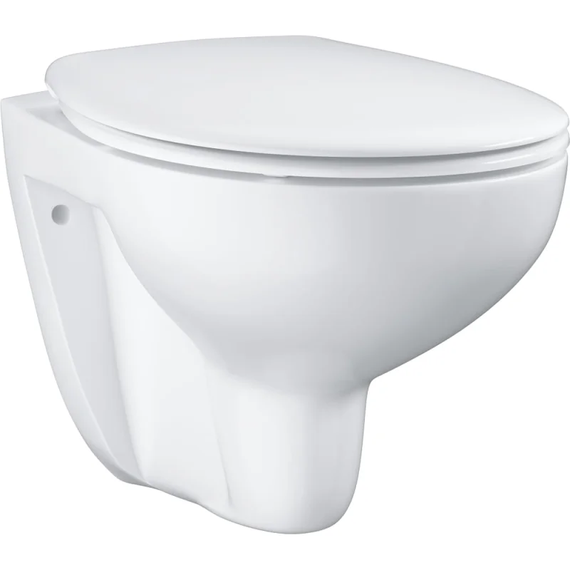 Подвесной унитаз с сиденьем с микролифтом Grohe Bau Ceramic 39351000