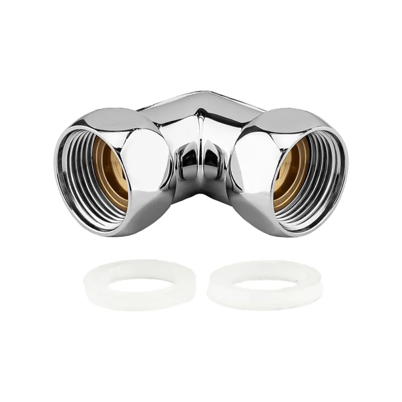 Соединение угловое для полотенцесушителя PROFACTOR CHROME в/в 3/4x3/4 PF TF 761