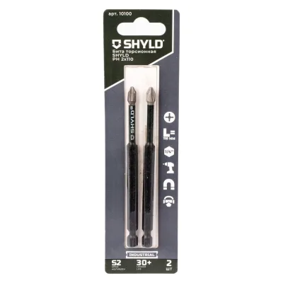 Торсионная бита SHYLD PH2x110 (2шт.) 6691378