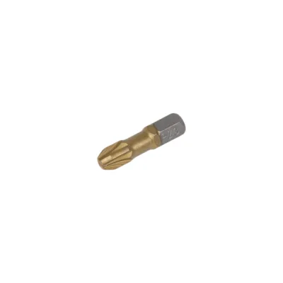 Биты фрезерованные TiN-half (10 шт; Pz3; 25 мм) D.BOR D-THT-PZ03-025-010