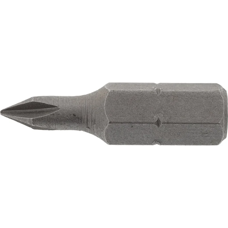 Бита крестовая (РН0x25 мм; CrV; хвостовик 1/4") CNIC 55153