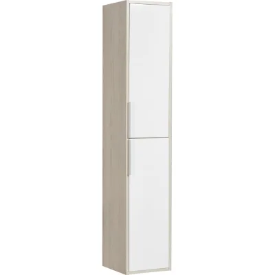 Шкаф - колонна AQUATON Рико белый, ясень фабрик 1A216603RIB90