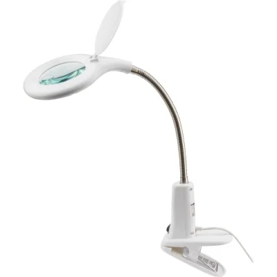 Малая настольная лупа REXANT 3Х + 12Х с подсветкой 60 LED 31-0244