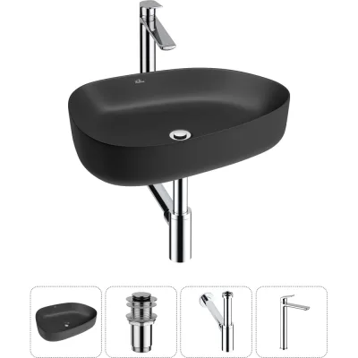 Набор Wellsee 4 в 1 Belle Spa 3.0 накладная раковина 55x40 см 20212739R