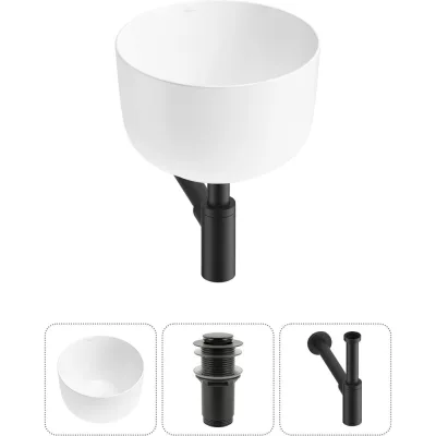 Набор Wellsee 3 в 1 Fontenay Paris накладная раковина 39x39 см 20214060R