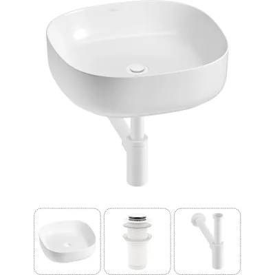 Набор Wellsee 3 в 1 Belle Spa 3.0 накладная раковина 45x45 см 20212696R