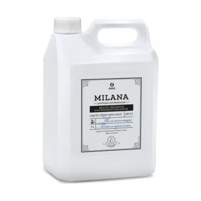 Жидкое парфюмированное мыло Grass Milana Perfume Professional канистра 5 кг 125710