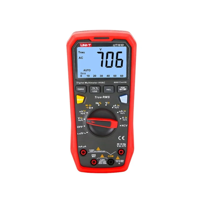 Цифровой мультиметр с функцией True RMS UNI-T UT161D 00-00007286