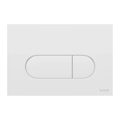 Панель смыва Vitra Root Round, белая 740-2200