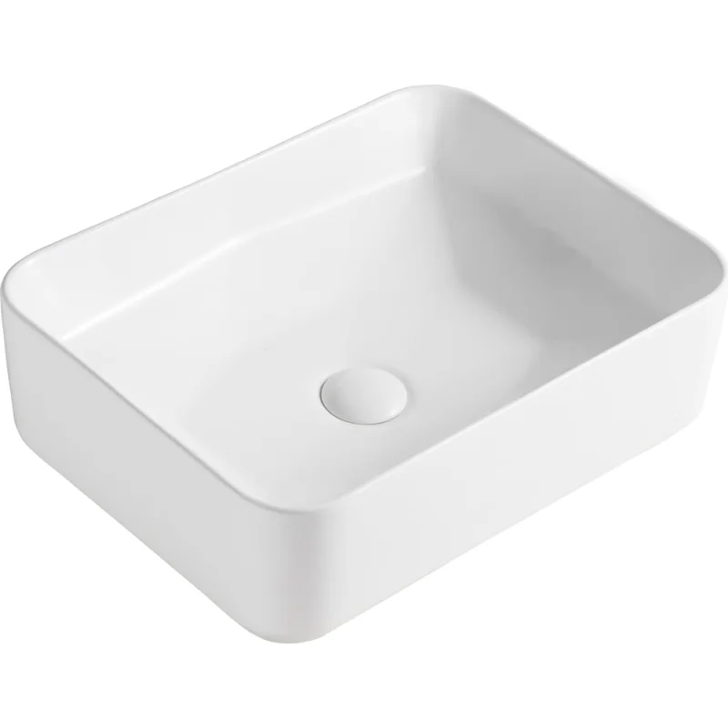 Накладная раковина Orange белая глянцевая, санфарфор B02-460W
