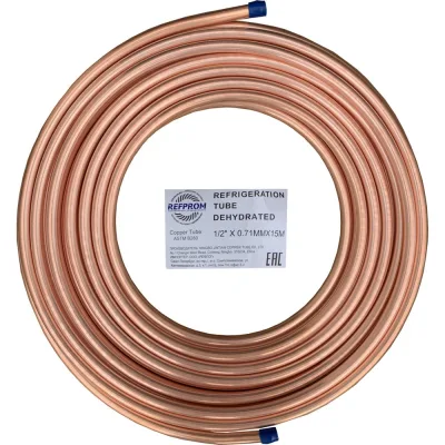 Труба медная Refprom 1/2" (12,7*0,71) бухта 15м 002464