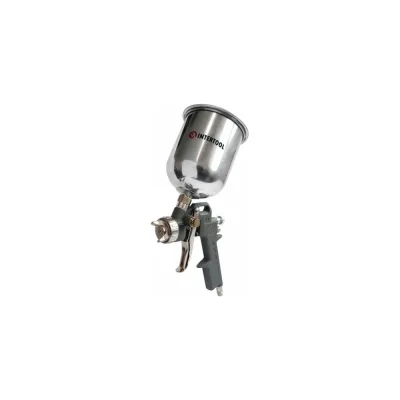 Пневматический краскопульт INTERTOOL HP, форсунка 1.5 мм, бачок 600мл PT-0205