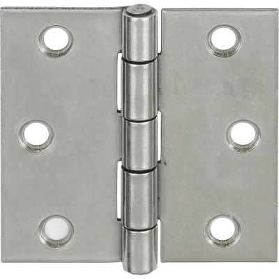 Прямая петля VORMANN 63x63x1,5 мм, нержавеющая сталь 010613060