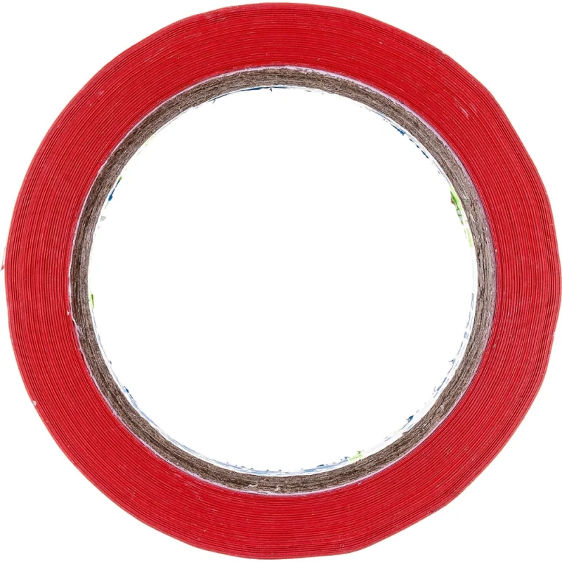Упаковочная лента Folsen PVC 12мм x 66м красная 54мк 0777120