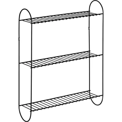Прямоугольная полка Moroshka Minima 40,8x11,3x52 см., цвет черный 930-003-01