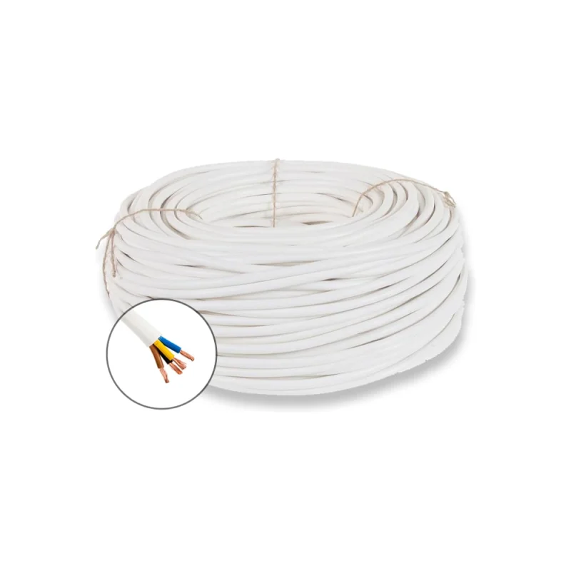 Провод бытовой БУРЕВЕСТНИК ПВСнг(A)-LS 4x1 мм2, 50м BOZ76358L50