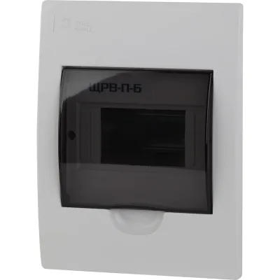 Встраиваемый бокс ЭРА SIMPLE ЩРВ-П-6 модулей, пластик IP41 Б0041510