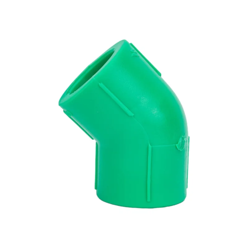 Уголок Blue Ocean 45 градусов, 20, полипропиленовый, зеленый PPRF/45E G -20