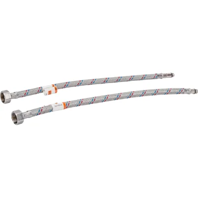 Подводка к смесителю (пара; 0.4 м; 1/2F-M10) VRT 521793