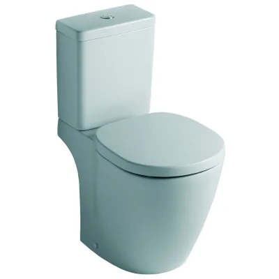 Унитаз-компакт Ideal Standard Connect с горизонтальным выпуском с сиденьем дюропласт микролифт белый (E716401)