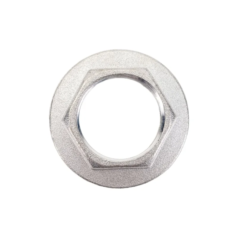 Стопорная гайка ELSEN В, 3/4, TIN латунь, с фланцем EBF25.34T