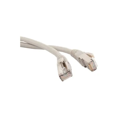 Патч-корд LANMASTER RJ45-RJ45, 4 пары, FTP, категория 6, 1 м, серый, LSZH, LAN-PC45/S6-1.0-GY