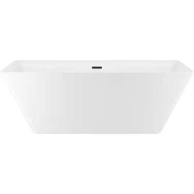 Отдельностоящая акриловая ванна Wellsee Cute Twin S 168x75 см, в наборе 4 в 1 23830103R