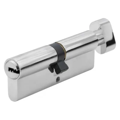 Цилиндр PALIDORE GN 90 PC (ключ/завертка, хром) GUTFLAN 98761174