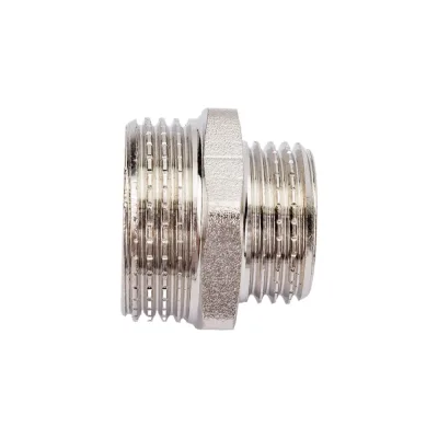 Переходной ниппель AQUALINK 1/2х3/4 нар-нар (Цена за упаковку 10 шт.)  арт. 2535