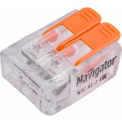 Монтажные клеммы Navigator NTC-R1-2-50 50шт/упаковка 61682