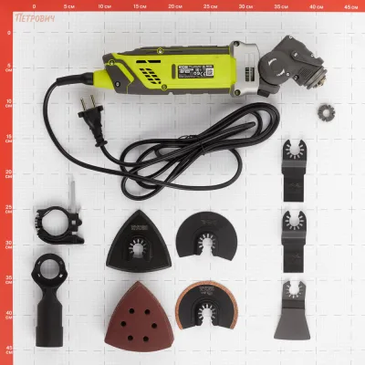 Реноватор электрический Ryobi RMT300-TA 300 Вт с набором оснастки (15567128)