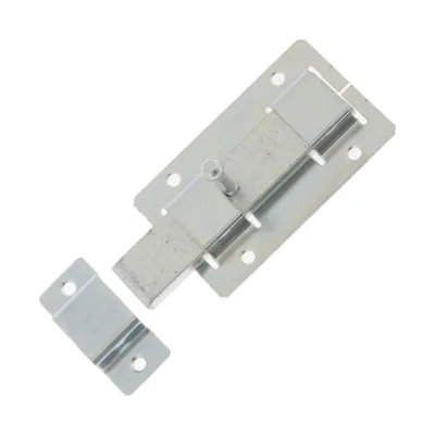 Накладная задвижка Tech-Krep ЗД 06 115х60 плоский ригель 16х150 оцинк. 145101
