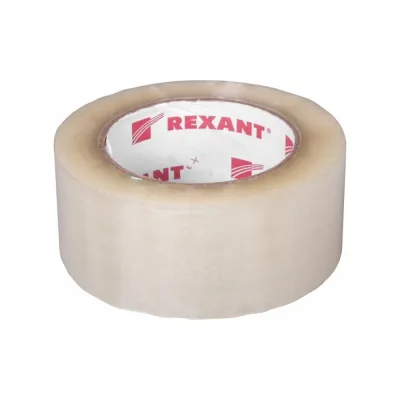 Упаковочная клейкая лента REXANT 48 мм х 50 мкм, прозрачный, 6 рулонов по 150 м 09-4204