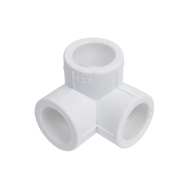 Угловой тройник Blue Ocean полипропиленовый, 20x90 град PPRF/EET(W)-20