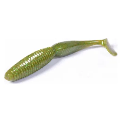 Съедобные искусственные виброхвосты LUCKY JOHN LJ Pro Series MEGAWORM 2,5in, цвет S67, 8шт. 140189-S67