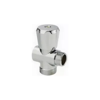 Вентиль AQUALINK трехпроходной 1/2 вн*1/2 нар*3/4 нар Cr B 3968 03968