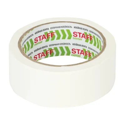 Клейкая лента STAFF малярная креппированная, 38 мм x 25 м 229059