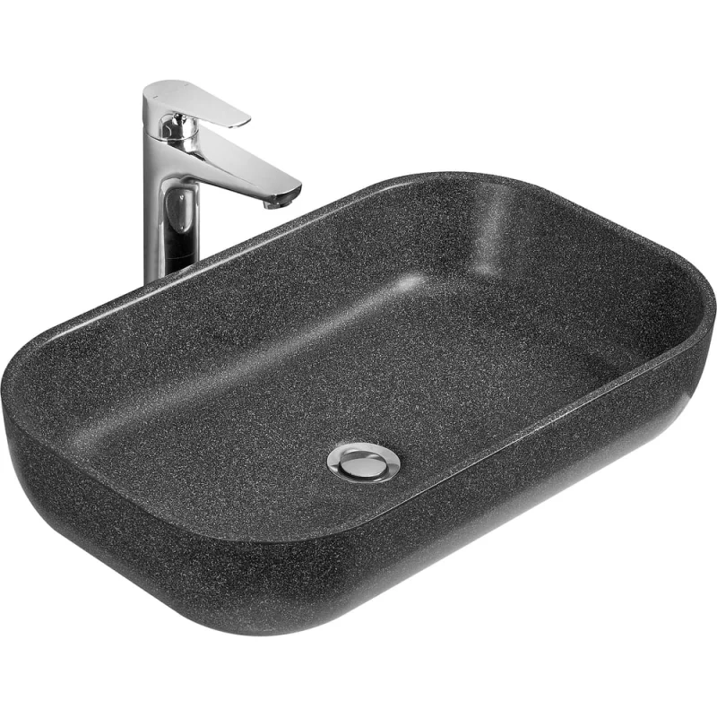Раковина AQUATON Лола 60, графит, 1A73313KLK210