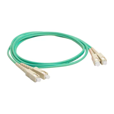 Оптический шнур LANMASTER SC-SC, duplex, 50/125, LSZH, 1 м LAN-2SC-2SC/OM3-1.0