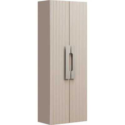Шкаф - колонна AQUATON Ар-Деко, 2 створки, кашемир, 1A284703DD6E0