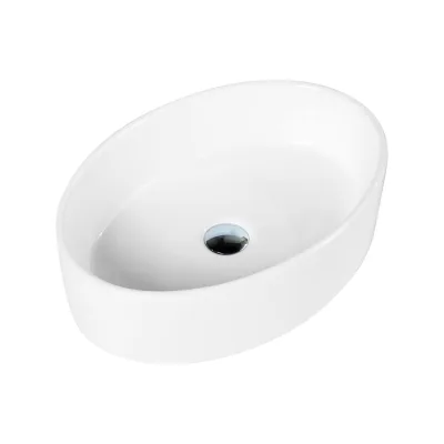 Керамическая накладная раковина BelBagno овальная BB1049