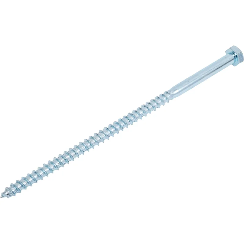 Шестигранный шуруп STARFIX 8x180 мм, цинк, DIN 571, 30 шт. SMC3-61851-30