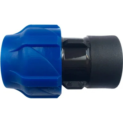 Муфта ПНД компрессионная переходная 25х1/2 ВР(г) Valfex (121001225012)