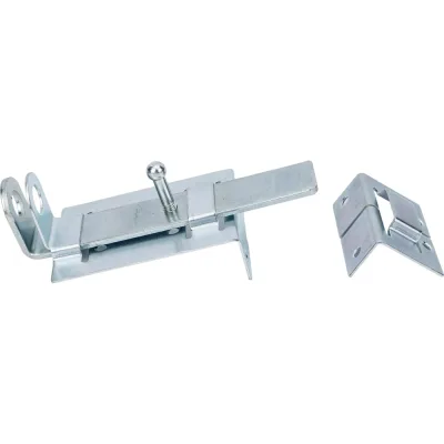Накладная задвижка Tech-Krep ЗД 4 104х70 плоский ригель 30х163,5 оцинк. 145103
