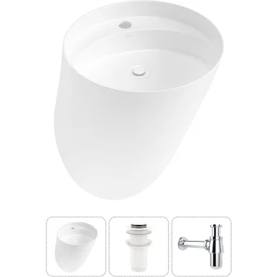 Набор Wellsee 3 в 1 M1 Limited Edition подвесная раковина 45x45 см 20215022R