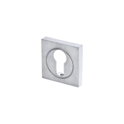 Розетка DOORLOCK DL M03/S PZ SCB матированный хром, квадратная розетка 73578