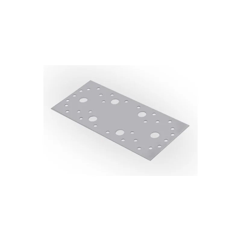 Крепежная пластина ЖЕСТЬ 140x55 мм, этикетка УТ-00010989