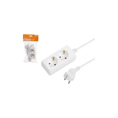 Удлинитель ЮПИТЕР 1,5 м 2 розетки 2,2 кВт JP8102-20