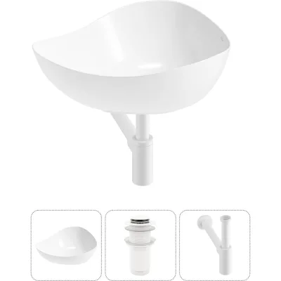 Набор Wellsee 3 в 1 Nexus Flex накладная раковина 51x39 см 32340200 20214026R